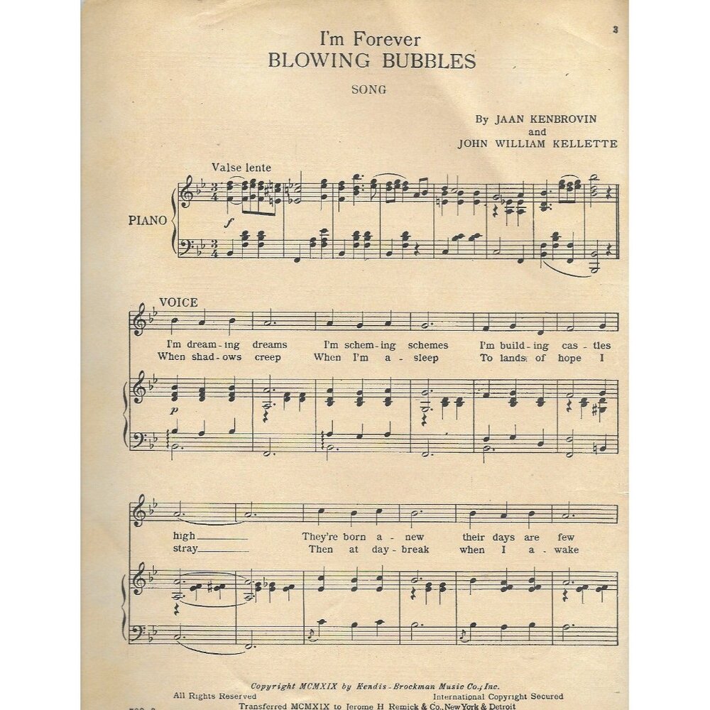 I Found You Sheet Music 1919 L Wolfe Gilbert Friedland Photo Cover Edna Murphy? - Picture 4 of 4